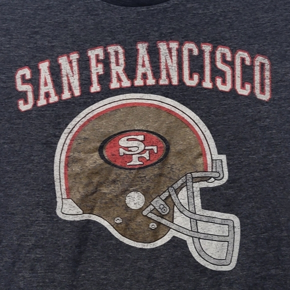 NFL Team Apparel Boys San Francisco 49ers Graphic T-Shirt Large (10/12) - Picture 2 of 4